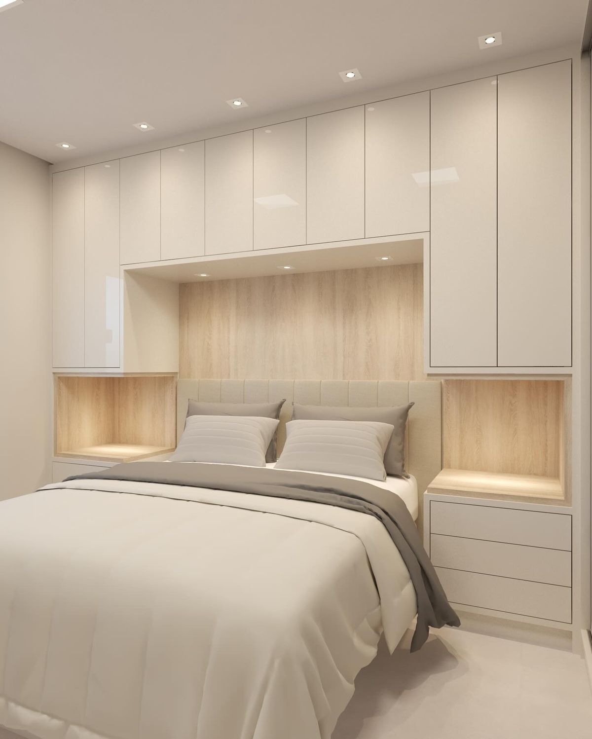 Conforto e Sofisticação no Stylo MBigucci com Móveis Planejados By Bless